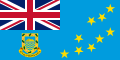 Tuvalská státní vlajka Poměr stran: 1:2