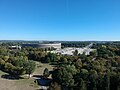 Blick vom Luitpoldhain auf die Kongresshalle, Luftbild (2018)
