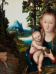 Madonna and a Child by Lucas Cranach the Elder, c. 1520
