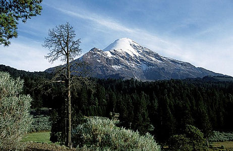 1. Pico de Orizaba, the highest peak of Mexico.