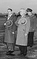 Image 24President Carlos Prío Socarrás (left), with US president Harry S. Truman in Washington, D.C. in 1948 (from History of Cuba)
