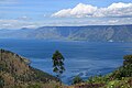 Image 84Lake Toba, the world largest volcanic lake panoramic view seen from Merek, North Sumatra (from Tourism in Indonesia)