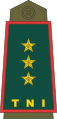 Letnan jenderal[24] (Tentara Nasional Indonesia Angkatan Darat)