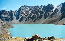 Ala Köl (lago), cordillera Terskey Alatau, Kirguistán