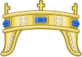Moderni prikaz starohrvatske krune