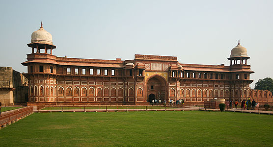 The Jahangiri Mahal, the largest residence in the complex