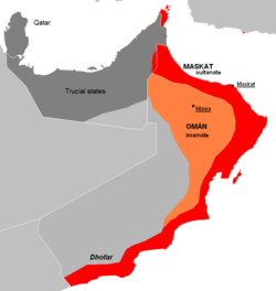 Vương quốc Hồi giáo của Muscat và Oman giữa thế kỷ 19