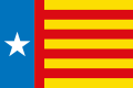 Bandeira reivindicativa (senyera de lluita) dende comezos do século XX.
