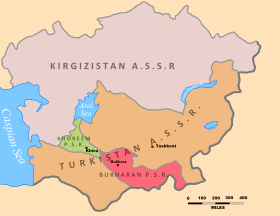 Localização de Turquestão