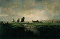 Théodore Rousseau (1812-1867) - Un marais dans les Landes, France
