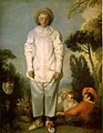 Pierrot 1718-1719, Muzeul Louvre, Paris