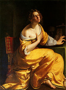 Maria Magdalena (1615–1616 atau 1620–1625) karya Artemisia Gentileschi