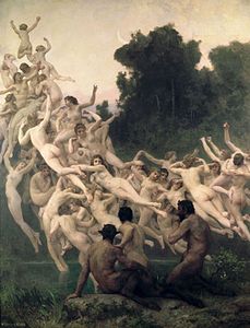 William Bouguereau, Les Oréades (1902), Paris, musée d'Orsay.