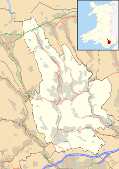 Hafodyrynys is located in Caerphilly