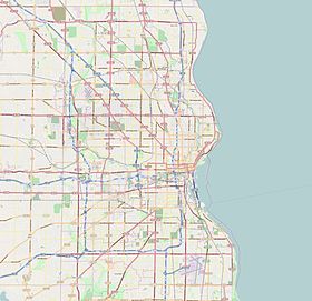 voir sur la carte de Milwaukee