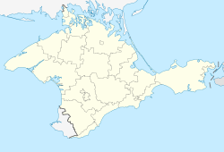 Генуезька фортеця (Судак). Карта розташування: Автономна Республіка Крим
