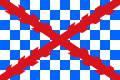 Bandera del Tercio de Ambrosio Spínola hacia 1621.
