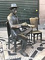 Image 55Statue of Fernando Pessoa by Lagoa Henriques, next to the A Brasileira café, in Chiado, Lisbon. (from Coffeehouse)