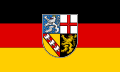 Landes- und Dienstflagge des Saarlandes