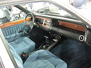 Ford Granada Mark I coupé interior