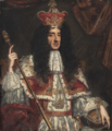 Image 22King Charles II, a patron of the arts and sciences, supported the Royal Society, a scientific group whose early members included Robert Hooke, Robert Boyle and Sir Isaac Newton. (from Culture of England)