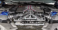 BMW S63 twin-turbocharged V8 engine