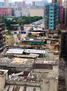 Rooftop slums