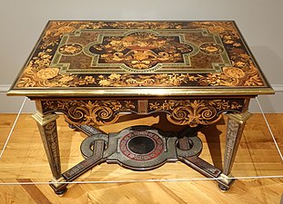 Table by André-Charles Boulle (1670–80), California Palace of the Legion of Honor
