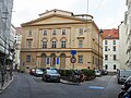 Der Bibliothekstrakt des Jesuitenkollegs, heute Sitz des Archivs der Universität Wien sowie des Instituts und der Fachbereichsbibliothek Byzantinistik und Neogräzistik