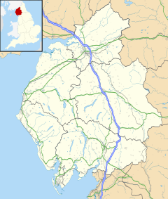 Wharton is located in Cumbria