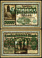5,000,000 marks, Danzig, 1923