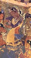 Dancing girl in choli; Gupta Empire.