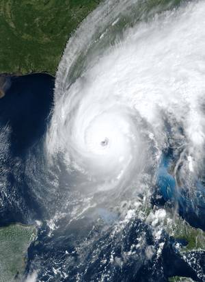 Hurrikaani Ian Floridan yllä 28.9.2022