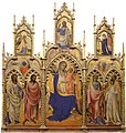Poliptih Ustoličena Marija s svetniki, 1410, Galleria dell'Accademia, Firence