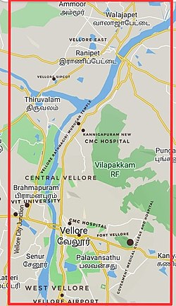 Vellore Metropolitan Area