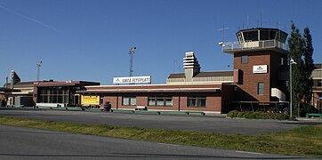 Umeå City Airport, terminal entrance