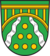 Das Wappen der Landgemeinde Geratal