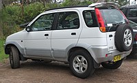 1999 Daihatsu Terios SX (J100; pre-facelift, Australia)