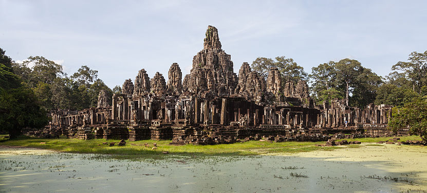 Bayon, Angkor Thom, Camboya.