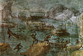 Scène de l'Odyssée dans un paysage marin. Maison de la via Graziosa, Ier siècle av. J.-C.. Musées du Vatican.