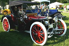1913 American Underslung with all white tires
