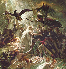 Ossian receiving the Ghosts of the French Heroes, c. 1801, Château de Malmaison