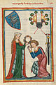 Image 19The Codex Manesse, a German book from the Middle Ages (from History of books)