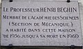 Plaque au no 42.