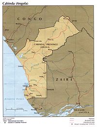 Geografska karta Kabinde
