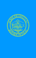 Standard of the president of Palau (vertical)