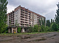 Закинуті будинки в Прип'яті