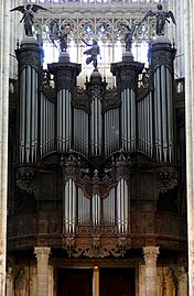 Abbaye Saint-Ouen de Rouen, grandes orgues.