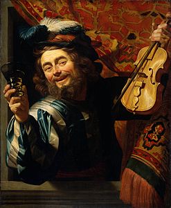 A vidám muzsikus, 1623