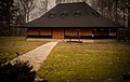 Maison en bois traditionnelle roumaine